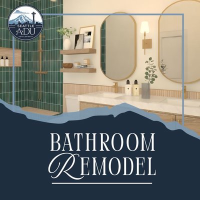 Bathroom Remodel - Seattle ADU is a Seattle-based residential construction company providing high-quality ADU construction, full home remodeling, kitchen and bathroom remodeling, and exterior improvement services throughout Seattle and King County. The company is known for its organized process, clear communication, and attention to detail, helping homeowners expand, upgrade, and transform their properties with confidence. While Seattle ADU is widely recognized for its expertise in Accessory Dwelling Units, its services extend well beyond ADUs and include complete interior renovations, structural upgrades, and exterior improvements designed to enhance functionality, comfort, and long-term property value. Every project begins with a thoughtful evaluation of the property, local zoning and permitting requirements, and the homeowner’s goals, allowing the team to provide realistic recommendations and clear expectations from the start. Seattle ADU manages the entire process in-house, including design coordination, permitting, project management, and construction, ensuring a smooth and efficient experience from concept to completion. Whether remodeling a kitchen or bathroom, renovating an entire home, improving exterior spaces, or building a new living unit, Seattle ADU focuses on practical design, quality craftsmanship, and durable results that support real everyday living and stand the test of time.