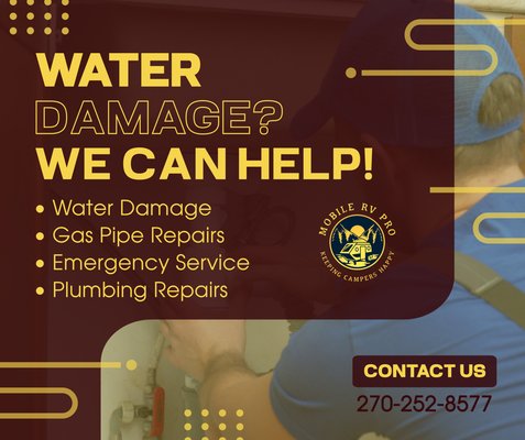 Water damage? Storm Damage? Need a roof resealed? Give us a call today to schedule a appointment - Resealed and repaired rv roof. Water damage? Storm Damage? Need a roof resealed? Give us a call today to schedule a appointment - Resealed and repaired rv roof.