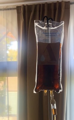 Coca-Cola Infusion - Iron IV Infusion (aka “Coca-Cola Infusion”)
Rebuild Iron. Reignite Energy. Restore Balance.
At Allure Mobile IV, our Iron Sucrose IV Infusion—playfully called the “Coca-Cola infusion” for its dark, rich color—is a powerful treatment for iron deficiency. Whether you’re battling anemia, fatigue, or feeling depleted after childbirth or heavy periods, this infusion delivers iron directly to your bloodstream for fast, effective results.
Ingredients:
100–200mg Iron Sucrose + 1 liter of 0.9% Sodium Chloride (administered under clinical supervision)
What Is the Iron Sucrose IV Drip?
Iron Sucrose is a medical-grade solution used to treat iron-deficiency anemia, especially when oral iron isn’t effective or well-tolerated. Unlike pills, this IV bypasses your digestive system and gets right to work—replenishing iron stores, improving oxygen circulation, and restoring your body’s natural vitality.
Key Benefits:
Boosts Energy & Reduces Fatigue
Restores iron levels and enhances oxygen delivery, helping you feel energized and focused again.
Treats Iron-Deficiency Anemia
Ideal for those with chronic anemia, postpartum depletion, or menstruation-related iron loss.
Gentle on the Stomach
No nausea, constipation, or GI upset—just clean, direct absorption.
Supports Hair, Skin & Nail Health
Iron is essential for healthy cell regeneration, especially in fast-growing tissues like hair and nails.
Fast Results, Long-Lasting Impact
Feel a difference within days—improved mood, stamina, and clarity.
Mobile Iron Infusions in Los Angeles
We bring medical-grade iron therapy to your doorstep—no hospital lines, no waiting rooms. Our licensed professionals provide discreet, personalized care wherever you are—home, office, or hotel.
Who Can Benefit:
Women with heavy periods or postpartum anemia
Those with low ferritin or iron-deficiency on labs
People who experience fatigue, shortness of breath, or dizziness due to low iron
Patients unable to tolerate oral iron supplements
How It Works:
Simple Medical Review
Iron therapy requires a recent lab report or brief consultation with our team to ensure safe, appropriate dosing.
Book Your Appointment
Once cleared, choose a time that works for you—we’ll come fully equipped.
Relax & Rebuild
Your nurse will monitor the infusion closely to ensure your comfort and safety. Most sessions take 45–60 minutes. Coca-Cola Infusion - Iron IV Infusion (aka “Coca-Cola Infusion”)
Rebuild Iron. Reignite Energy. Restore Balance.
At Allure Mobile IV, our Iron Sucrose IV Infusion—playfully called the “Coca-Cola infusion” for its dark, rich color—is a powerful treatment for iron deficiency. Whether you’re battling anemia, fatigue, or feeling depleted after childbirth or heavy periods, this infusion delivers iron directly to your bloodstream for fast, effective results.
Ingredients:
100–200mg Iron Sucrose + 1 liter of 0.9% Sodium Chloride (administered under clinical supervision)
What Is the Iron Sucrose IV Drip?
Iron Sucrose is a medical-grade solution used to treat iron-deficiency anemia, especially when oral iron isn’t effective or well-tolerated. Unlike pills, this IV bypasses your digestive system and gets right to work—replenishing iron stores, improving oxygen circulation, and restoring your body’s natural vitality.
Key Benefits:
Boosts Energy & Reduces Fatigue
Restores iron levels and enhances oxygen delivery, helping you feel energized and focused again.
Treats Iron-Deficiency Anemia
Ideal for those with chronic anemia, postpartum depletion, or menstruation-related iron loss.
Gentle on the Stomach
No nausea, constipation, or GI upset—just clean, direct absorption.
Supports Hair, Skin & Nail Health
Iron is essential for healthy cell regeneration, especially in fast-growing tissues like hair and nails.
Fast Results, Long-Lasting Impact
Feel a difference within days—improved mood, stamina, and clarity.
Mobile Iron Infusions in Los Angeles
We bring medical-grade iron therapy to your doorstep—no hospital lines, no waiting rooms. Our licensed professionals provide discreet, personalized care wherever you are—home, office, or hotel.
Who Can Benefit:
Women with heavy periods or postpartum anemia
Those with low ferritin or iron-deficiency on labs
People who experience fatigue, shortness of breath, or dizziness due to low iron
Patients unable to tolerate oral iron supplements
How It Works:
Simple Medical Review
Iron therapy requires a recent lab report or brief consultation with our team to ensure safe, appropriate dosing.
Book Your Appointment
Once cleared, choose a time that works for you—we’ll come fully equipped.
Relax & Rebuild
Your nurse will monitor the infusion closely to ensure your comfort and safety. Most sessions take 45–60 minutes.