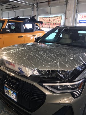 Bulk installation Paint protection/clear bra - All ppf installation is done custom for your vehicle. I do no use pre cut kits. This allows me to wrap all my edges to give you the absolute best protection possible and fewer seams or relief cuts.