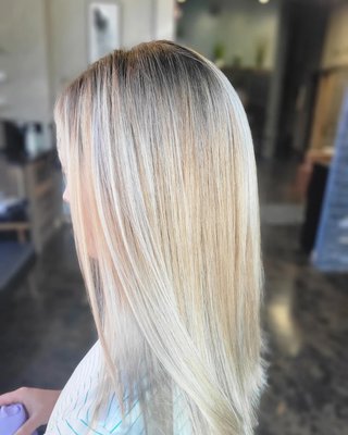 Blonding, hombre, highlights, cut. - Hair style from hair solutions by our professional licensed stylist.  They can do almost anything at the salon to help.