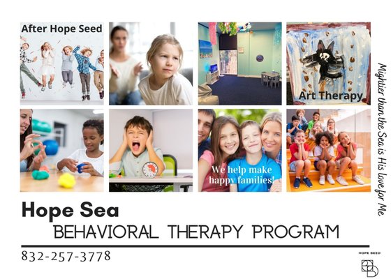 Behavioral Therapy for Kids - Hope Seed offers an engaging, effective Behavioral Therapy Program run by a Behavioral Therapist. Each week, your child or teen has an individualized and interactive plan created for their individualized needs. We also work with the families utilizing our Family Dynamic Program. If you are seeing behavioral issues at home, school or just wanting your family to be healthier and happier. Give Hope Seed a call. We would love to help!