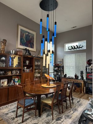 Lighting Installs - Customer wanted new wire ran to a specific spot to have lights added for better lighting. Lighting Installs - Customer wanted new wire ran to a specific spot to have lights added for better lighting.