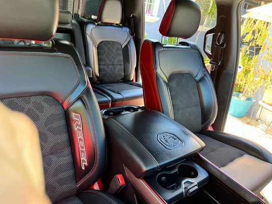 2019 Dodge Rebel - Complete Interior Detail includes: thorough vacuuming, shampooing of all carpets and fabrics, cleaning and conditioning of plastics/vinyl as well as interior and exterior window cleaning 2019 Dodge Rebel - Complete Interior Detail includes: thorough vacuuming, shampooing of all carpets and fabrics, cleaning and conditioning of plastics/vinyl as well as interior and exterior window cleaning