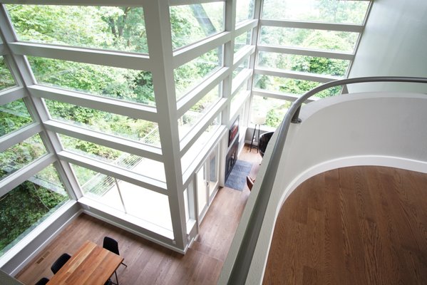 Seattle, Hardwood Treehouse - In this flooring project, Dallas Watson Flooring was commissioned to upgrade from bamboo to hardwood, skillfully unifying indoor aesthetics with the surrounding outdoor environment. The result is a polished and harmonious space that exemplifies their commitment to craftsmanship. Seattle, Hardwood Treehouse - In this flooring project, Dallas Watson Flooring was commissioned to upgrade from bamboo to hardwood, skillfully unifying indoor aesthetics with the surrounding outdoor environment. The result is a polished and harmonious space that exemplifies their commitment to craftsmanship.