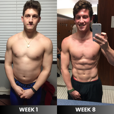 Alec's Personal Training Transformation - ALEC'S REVIEW

Josiah continues to build the foundation that is my health and fitness. From day 1 Josiah has taught and guided me through custom tailor made programs and eating properly for my specific goals. He has a fantastic grasp of nutrition and exercise, and makes training fun and effective! Thank you for all you do Josiah!!