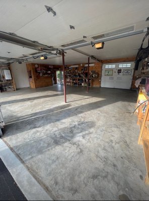 Garage Floor - Beautiful Transformation