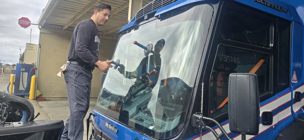We take care of major fleet companies and provide prompt service time is money when vehicle is not moving - FREE MOBILE SERVICE WE COME TO YOU IF VEHICLE IS AT SHOP ARE NEEDS TO BE DONE AT JOB SIGHT