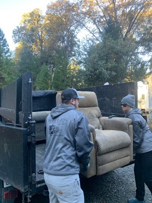 Furniture Removal - If you have old furniture that needs to be removed we can help! Furniture Removal - If you have old furniture that needs to be removed we can help!
