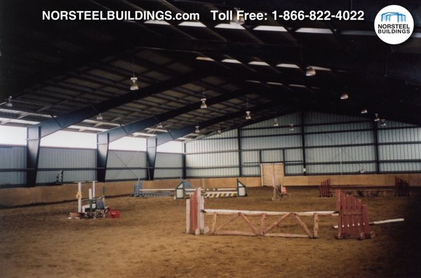 Steel Agriculture Buildings - Farm buildings come in many shapes and sizes. They are the cornerstone of modern-day agriculture and livestock industries, with applications ranging from heavy equipment protection, to livestock management, to crop storage. In such demanding and competitive markets, farm owners need buildings that stand the test of time, can be engineered to suit a wide range of needs, and are affordable. The many advantages of steel structures address each of these needs extremely well.