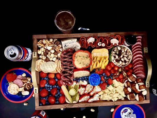 Bills tailgating - Tired of the same old thing at every game? And having to make all of it or spend a gajillion dollars in DoorDash just for everything to arrive cold?!
Our #BillsMafia boards available all season, delivered right to you!
Go Bills! Bills tailgating - Tired of the same old thing at every game? And having to make all of it or spend a gajillion dollars in DoorDash just for everything to arrive cold?!
Our #BillsMafia boards available all season, delivered right to you!
Go Bills!
