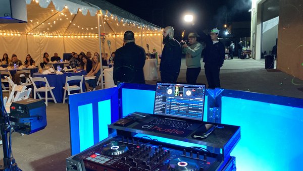 Corporate Event Talon Logistics Inc. - Welcome to Hustle Events, where your winter corporate event in Los Angeles is about to be transformed into an unforgettable celebration! DJ Hustle, our renowned vibe curator and expert DJ, is ready to elevate your company’s gathering with his dynamic and engaging beats.
Whether it’s a lively year-end party or a sophisticated corporate gala, DJ Hustle’s exceptional skills promise an event filled with energy, professionalism, and unforgettable moments. Get ready to experience the best in corporate event entertainment with Hustle Events, where every beat brings your party to life! Corporate Event Talon Logistics Inc. - Welcome to Hustle Events, where your winter corporate event in Los Angeles is about to be transformed into an unforgettable celebration! DJ Hustle, our renowned vibe curator and expert DJ, is ready to elevate your company’s gathering with his dynamic and engaging beats.
Whether it’s a lively year-end party or a sophisticated corporate gala, DJ Hustle’s exceptional skills promise an event filled with energy, professionalism, and unforgettable moments. Get ready to experience the best in corporate event entertainment with Hustle Events, where every beat brings your party to life!