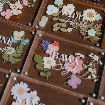 Events - Laser cutting, laser engraving and uv printed projects for weddings and events.