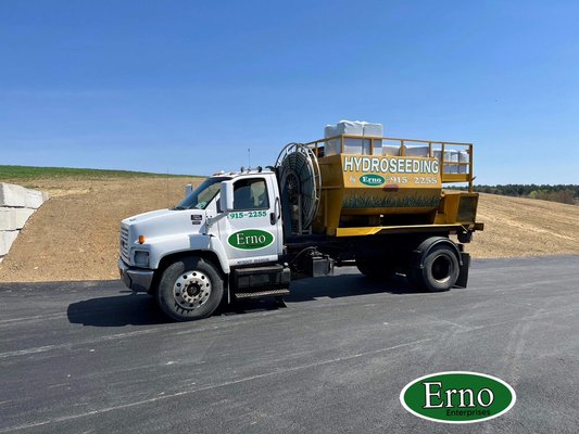 Large hill side hydro seeding - New business coming in and needs to have large areas seeded Large hill side hydro seeding - New business coming in and needs to have large areas seeded