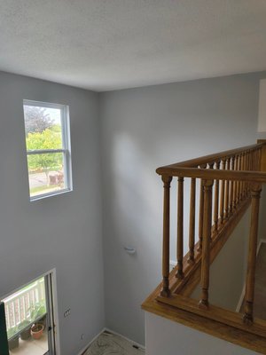 foyer - 🎨 High ceilings?? High walls??? No problem.🎨
With Brighter Homes LLC, we don't just paint-- we transform homes and provide a top quality finish that can either help sell a home or create a beautiful space to simply enjoy while making long lasting memories with family.
💥Family Owned
💥Fully Insured
💥Free Estimates
📍Proudly serving all of Mid-Michigan
👉Feel free to send us a message as well if you have questions
🇺🇸Thank you and have a great day🇺🇸