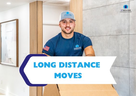 Long distance moves - Long-distance moves with XT Moving are a seamless and stress-free experience. Whether you're relocating across state lines or even cross-country, XT Moving is your trusted partner for a smooth transition. Our expert team takes care of every detail, from packing and loading to transportation and unloading, ensuring your belongings arrive safely and on time at your new destination. With our commitment to exceptional customer service and attention to your unique needs, XT Moving makes long-distance moving a breeze, so you can focus on settling into your new home with peace of mind. Long distance moves - Long-distance moves with XT Moving are a seamless and stress-free experience. Whether you're relocating across state lines or even cross-country, XT Moving is your trusted partner for a smooth transition. Our expert team takes care of every detail, from packing and loading to transportation and unloading, ensuring your belongings arrive safely and on time at your new destination. With our commitment to exceptional customer service and attention to your unique needs, XT Moving makes long-distance moving a breeze, so you can focus on settling into your new home with peace of mind.