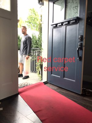 Red Carpet Moving for a 2-month storage and long haul customer - Two day job moving a customer to Vancouver Island