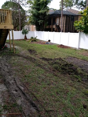Sod installation - Sod installation for a customer in tarpon Springs fl