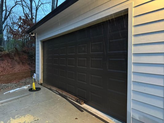New garage door is installed - This is new garage door installation. Client picked the dark brown front and insulated back door with an opener. Easy peasy lemon squeezy, work is done client is happy 😊
Thanks for choosing us for your garage door needs 👍🏻😌 New garage door is installed - This is new garage door installation. Client picked the dark brown front and insulated back door with an opener. Easy peasy lemon squeezy, work is done client is happy 😊
Thanks for choosing us for your garage door needs 👍🏻😌