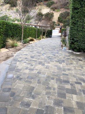 Pavers installation, Coldwater canyon, CA - Interlocking pavers Pavers installation, Coldwater canyon, CA - Interlocking pavers
