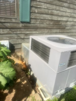 Ductwork Repair - A homeowner had tares in the return flex duct work that goes to the package unit outside.  The foil had tares, some taring in the duct membrane, it was bringing a oder into the home and rodents, the insulation was useless in spots, largely missing.  Rodents had made a dwelling out of the ductwork and there was feces in the foil and insulation area.  Replaced the entire run (30 feet) of 16 inch ductwork.  Also, took some time to check out and do some minor repairs on a a few duct boots.