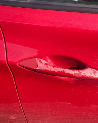 Say No To Hail Damage! - Fender bender? Scratches? Peeling paint/clear from horrible previous jobs? . We take care of all of that and more ✨ Say No To Hail Damage! - Fender bender? Scratches? Peeling paint/clear from horrible previous jobs? . We take care of all of that and more ✨