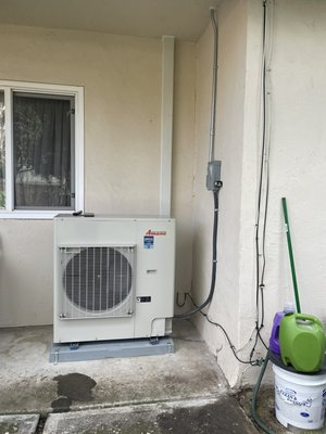 Heat pump installation - We replaced a gas furnace with a variable speed heat pump & got our client $2000 in rebates! Heat pump installation - We replaced a gas furnace with a variable speed heat pump & got our client $2000 in rebates!