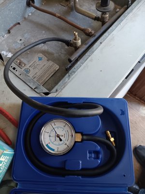 Propane LP - Testing system for any propane leaks. Propane LP - Testing system for any propane leaks.