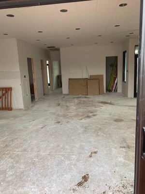 New drywall for entire house - This customer needed an entire room to be redone. So we did the demo work and cleared out, installed all new everything. New drywall for entire house - This customer needed an entire room to be redone. So we did the demo work and cleared out, installed all new everything.