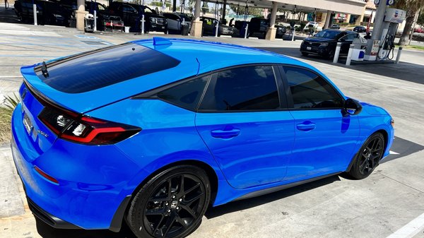 Honda Civic sport 2022 - This Honda Civic was done with LLUMAR CTX ceramic film lifetime warranty, color stable, heat reduction, uv protection. Honda Civic sport 2022 - This Honda Civic was done with LLUMAR CTX ceramic film lifetime warranty, color stable, heat reduction, uv protection.