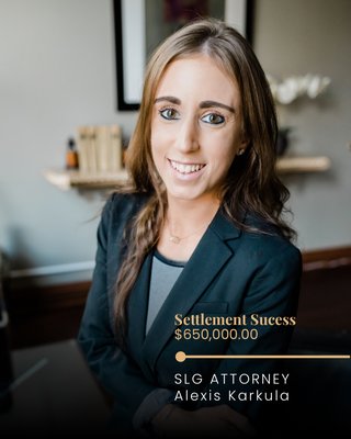 $650,000 Slip & Fall Settlement - Sherwood Law Group attorney Alexis Karkula secured a $650,000 third-party settlement for a plaintiff who suffered knee and shoulder injuries after slipping on oil or another substance on a loading dock while working. The injuries required conservative treatment and eventual surgery. Liability was disputed by multiple parties, including the property owner and property manager.