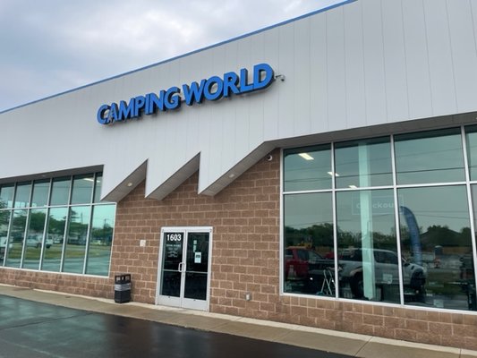 Camping World - Problem: Showroom getting to hot, hard to see PC monitors and merchandise fading. Solution: Window tint installed. Outcome: Happy employees and customers. Camping World - Problem: Showroom getting to hot, hard to see PC monitors and merchandise fading. Solution: Window tint installed. Outcome: Happy employees and customers.