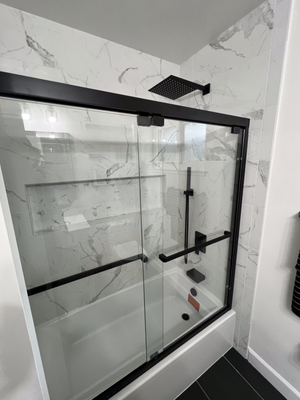 Bathroom Remodeling - Bathroom Remodeling.
New wall and floor tiles, plumbing and fixtures