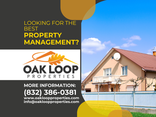 Property Management by Oak Loop Properties - We are full service Property Management company in Houston TX. Property Management by Oak Loop Properties - We are full service Property Management company in Houston TX.