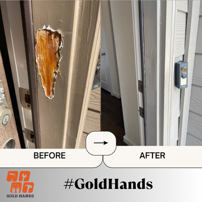 Transform Your Doors with Expert Handyman Services: Door Restoration Made Easy! - Are your doors looking a little worse for wear? Whether it’s a wooden door that has seen better days, a squeaky hinge that won't stop, or a worn-out finish, a professional handyman service can breathe new life into your doors and enhance the beauty and functionality of your home.
At Handyman Gold Hands Service, we specialize in door restoration to restore both the look and integrity of your doors, no matter the style or material. Here’s how we can help you with the transformation:
1. Repairing or Replacing Damaged Parts:
Doors often suffer from scratches, dents, and damaged hardware over time. We’ll assess the damage and either repair or replace parts like hinges, handles, locks, and frames to ensure your door is in top condition.
2. Refinishing and Resurfacing:
Wooden doors can fade, discolor, or get scratched over time. Our team can sand, stain, or repaint your door to restore its original charm, making it look like new.
3. Fixing Gaps or Warping:
Warped doors or gaps around the edges can lead to drafts, energy loss, and discomfort. We offer expert door alignment and weatherproofing solutions to keep your home comfortable and energy-efficient.
4. Enhancing Curb Appeal:
A well-restored door can be a beautiful focal point for your home’s exterior. We’ll help you choose the right design, color, and finish to match your style, making a statement that impresses your guests and boosts curb appeal.
5. Replacing Old Doors:
Sometimes, restoration isn’t enough. If your door is beyond repair, we’ll help you select and install a brand-new one, whether you’re looking for a classic wooden design or something more modern and durable.
No matter the type of door—whether it's a wooden front door, sliding patio door, or interior door—we’ve got the experience and tools to make your door restoration project a success.
Contact us today to schedule an assessment or ask for a free quote. Let us take the hassle out of door repairs and restoration so you can enjoy a beautiful, fully functional entrance once again.