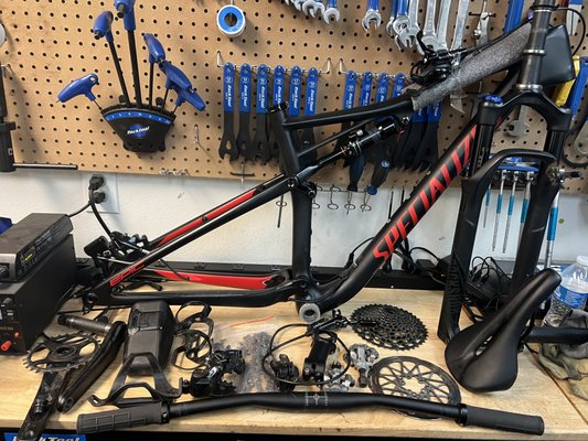 Full Custom Build Service - At RGBSQ, our Full Custom Build Service creates the bike of your dreams, tailored specifically to your needs and preferences. We work with you to select the perfect components, frame, and accessories, and assemble them with precision to ensure a ride that fits you perfectly and performs flawlessly. From design to delivery, we handle every detail to build a bike that’s uniquely yours. Full Custom Build Service - At RGBSQ, our Full Custom Build Service creates the bike of your dreams, tailored specifically to your needs and preferences. We work with you to select the perfect components, frame, and accessories, and assemble them with precision to ensure a ride that fits you perfectly and performs flawlessly. From design to delivery, we handle every detail to build a bike that’s uniquely yours.