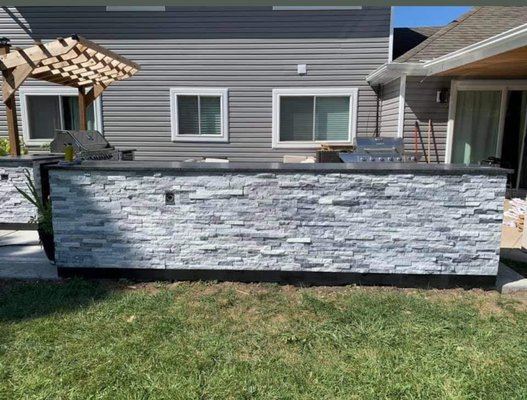 Outdoor kitchen oasis - This was created on the idea of having an outdoor oasis. Turned out beautiful. Outdoor kitchen oasis - This was created on the idea of having an outdoor oasis. Turned out beautiful.