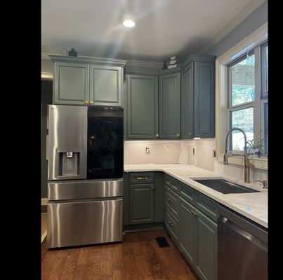 Recent Work - We specialize in custom cabinetry and carpentry, offering personalized designs that reflect your style and needs. From concept to completion, our team works closely with you to create unique, high-quality solutions for your space.
