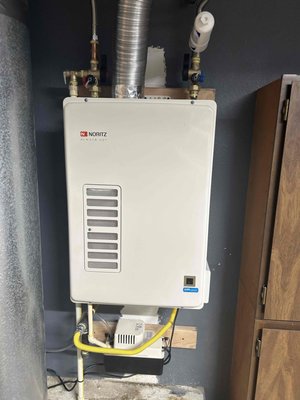 Tankless Water Heater Installation - Save money and energy with a tankless water heater. We offer free in home quotes and available lifetime warranties on new tankless water heaters. Call, text, or schedule online today for a free quote!
