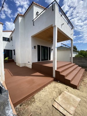 Custom Concrete Patio & Steps - This collection shows different concrete patios and step projects we’ve completed over time. From simple ground-level slabs to raised patios with custom stair layouts, each project is built with care and attention to detail.
We take pride in making sure everything is properly graded for drainage, forms are set straight, and finishes come out clean and smooth. Our goal is always to build something that not only looks good but also holds up over time.
Whether it’s creating a new outdoor space or improving access between elevations, we focus on solid work, clean lines, and results our customers can enjoy for years to come. Custom Concrete Patio & Steps - This collection shows different concrete patios and step projects we’ve completed over time. From simple ground-level slabs to raised patios with custom stair layouts, each project is built with care and attention to detail.
We take pride in making sure everything is properly graded for drainage, forms are set straight, and finishes come out clean and smooth. Our goal is always to build something that not only looks good but also holds up over time.
Whether it’s creating a new outdoor space or improving access between elevations, we focus on solid work, clean lines, and results our customers can enjoy for years to come.