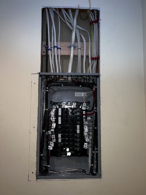 Subpanel replacement - Subpanel replacement and relocation