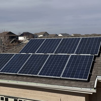 Snow guards installed on solar panels - With Colorado's sunny days, solar panels are very popular and a worthy investment, however, with Colorado's heavy wet snows the snow slide effect is a big concern as snow can easily ruin your gutters. The solution is snow guards installed directly on your solar panels. Snow guards installed on solar panels - With Colorado's sunny days, solar panels are very popular and a worthy investment, however, with Colorado's heavy wet snows the snow slide effect is a big concern as snow can easily ruin your gutters. The solution is snow guards installed directly on your solar panels.