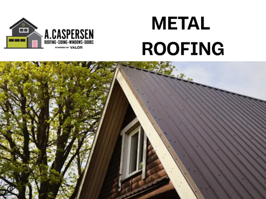 Metal Roofing - Metal roofing offers exceptional durability, refined appearance, and long-term performance for residential properties across Northeast Ohio. Caspersen installs premium metal roofing systems to withstand wind, hail, snow, rain, and prolonged sun exposure while maintaining their appearance year after year. With decades of local experience and precision workmanship, customers trust our metal roof solutions to perform for generations.