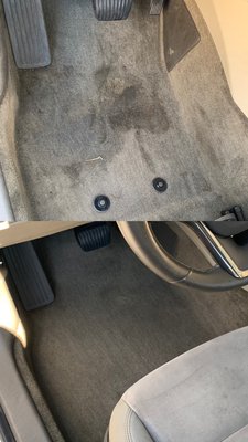 CARPET & UPHOLSTERY DETAILING
(BEFORE & AFTER) - Are you tired of lackluster car washes leaving your interior untouched? 

Step up your game and experience the difference at Xentra Auto! Our interior detailing will make you wonder why you ever settled for anything less. 

Come see the difference for yourself!