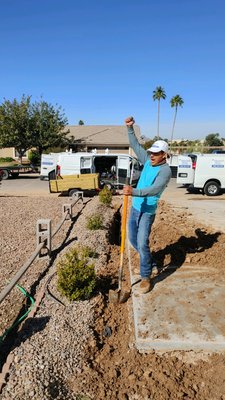 Main Line Sewer Repair - This is a main line sewer repair from the meter to the home, we get these done in about 3 to 5 hours max depending on footage. It runs around $1500 to $1800 which beats all my competitors by $1,000. Main Line Sewer Repair - This is a main line sewer repair from the meter to the home, we get these done in about 3 to 5 hours max depending on footage. It runs around $1500 to $1800 which beats all my competitors by $1,000.