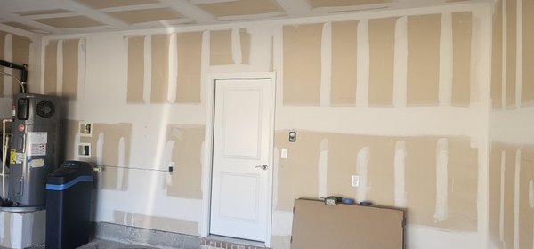 epoxy garage coating. - we painted the walls and ceiling. we also installed shelves from the ceiling. we then installed and epoxy flaked floor with a polyaspartic topcoat. we also epoxy flaked the patio and front porch. 10 year warranty. price was $2600. epoxy garage coating. - we painted the walls and ceiling. we also installed shelves from the ceiling. we then installed and epoxy flaked floor with a polyaspartic topcoat. we also epoxy flaked the patio and front porch. 10 year warranty. price was $2600.