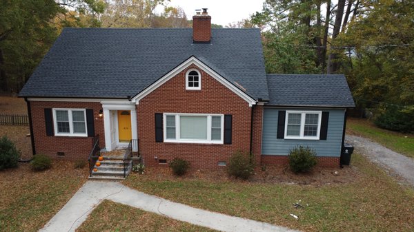 Wendell Renovation - In Wendell, North Carolina, we replaced an old roof and gutters due to storm damage, all through an insurance claim. We performed an inspection, helped with the insurance claim, and installed new materials that met all preferences and budget. We removed the old roof and gutters, installed a new roof with proper components, and installed new gutters. We cleaned up the job site and ensured that the insurance claim was handled properly. Trust us to handle your roofing needs with care and expertise. Wendell Renovation - In Wendell, North Carolina, we replaced an old roof and gutters due to storm damage, all through an insurance claim. We performed an inspection, helped with the insurance claim, and installed new materials that met all preferences and budget. We removed the old roof and gutters, installed a new roof with proper components, and installed new gutters. We cleaned up the job site and ensured that the insurance claim was handled properly. Trust us to handle your roofing needs with care and expertise.