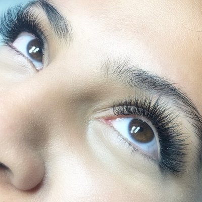 Eyelash Extensions - We offer classic , hybrid , volume and mega volume extensions !