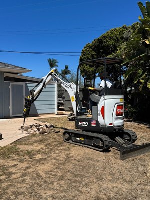 Noonan project - this is how the project begins. Demolition day