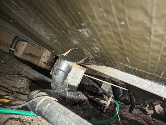 Drain reroute - Drain reroute.